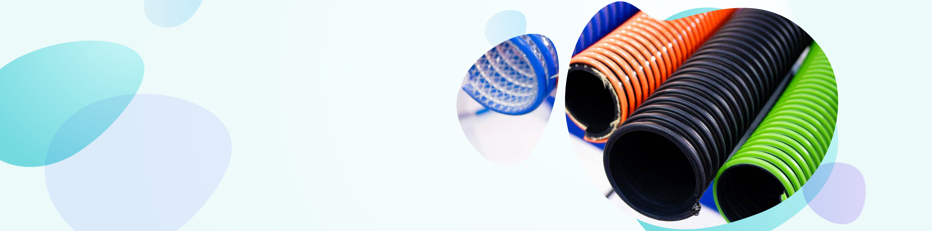 Flexible compounds for extrusion are Suitable for hose, waterproof strip, yarn coating.